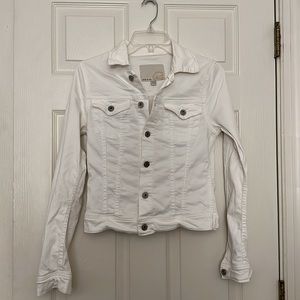 AG White Denim Jacket